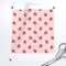 Little Strawberry Pink Summer Small Scale Whimsical Fruit Food Playful Cute Boho Baby Custom Printed Fabric by Spoonflower Various Fabrics by the Yard or Fat Quarter 16701132